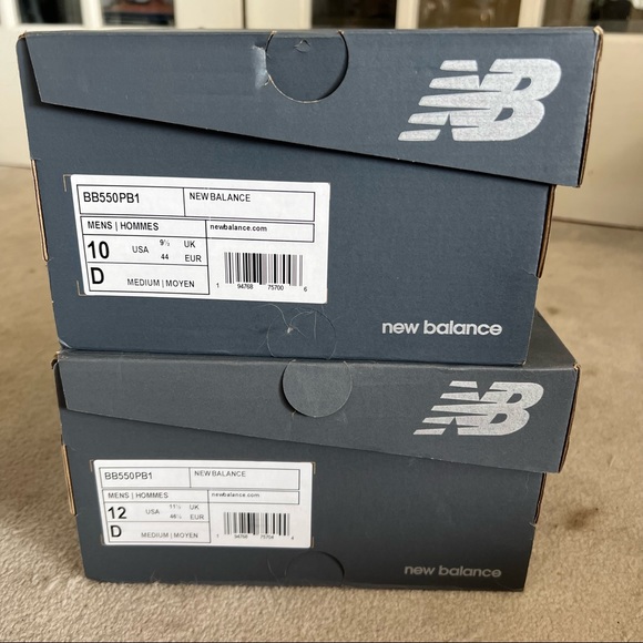 New Balance 550 White Grey - Picture 4 of 5